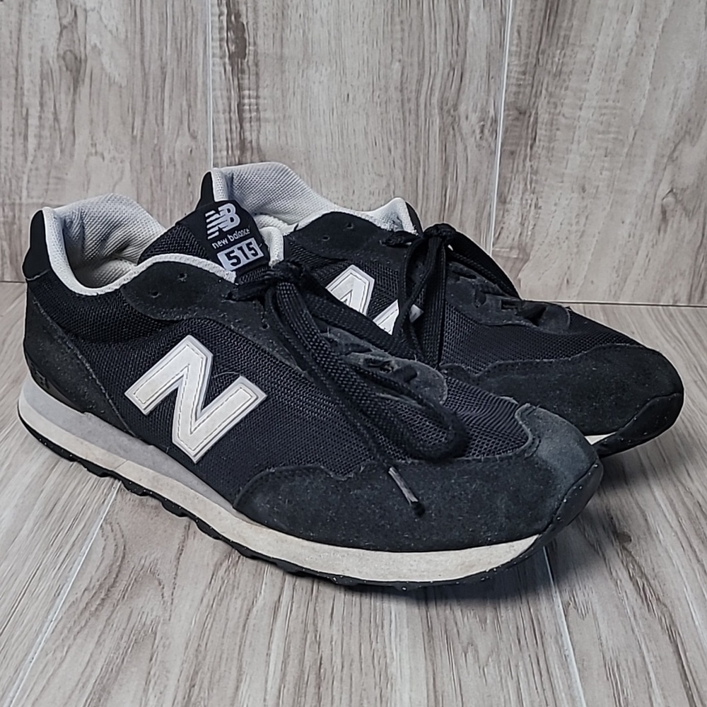 Men's New Balance 515 ML515BLK Sneaker in Black Size 11.5 4E
